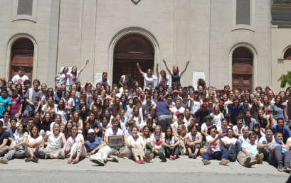 Más de 220 misioneros llevan a la Virgen Peregrina en Balcarce