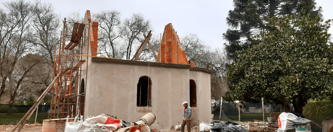 El Santuario de Pilar avanza en su construcción física y espiritual