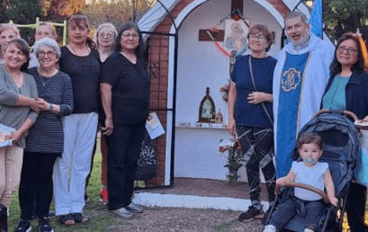 La Virgen de Schoenstatt, patrona de un barrio en San Nicolás de los Arroyos